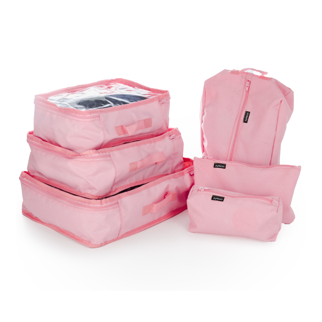 Kit de Rangement Valise 6 Pièces - Zip&Go