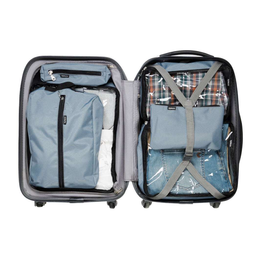 Kit de Rangement Valise 6 Pièces - Zip&Go
