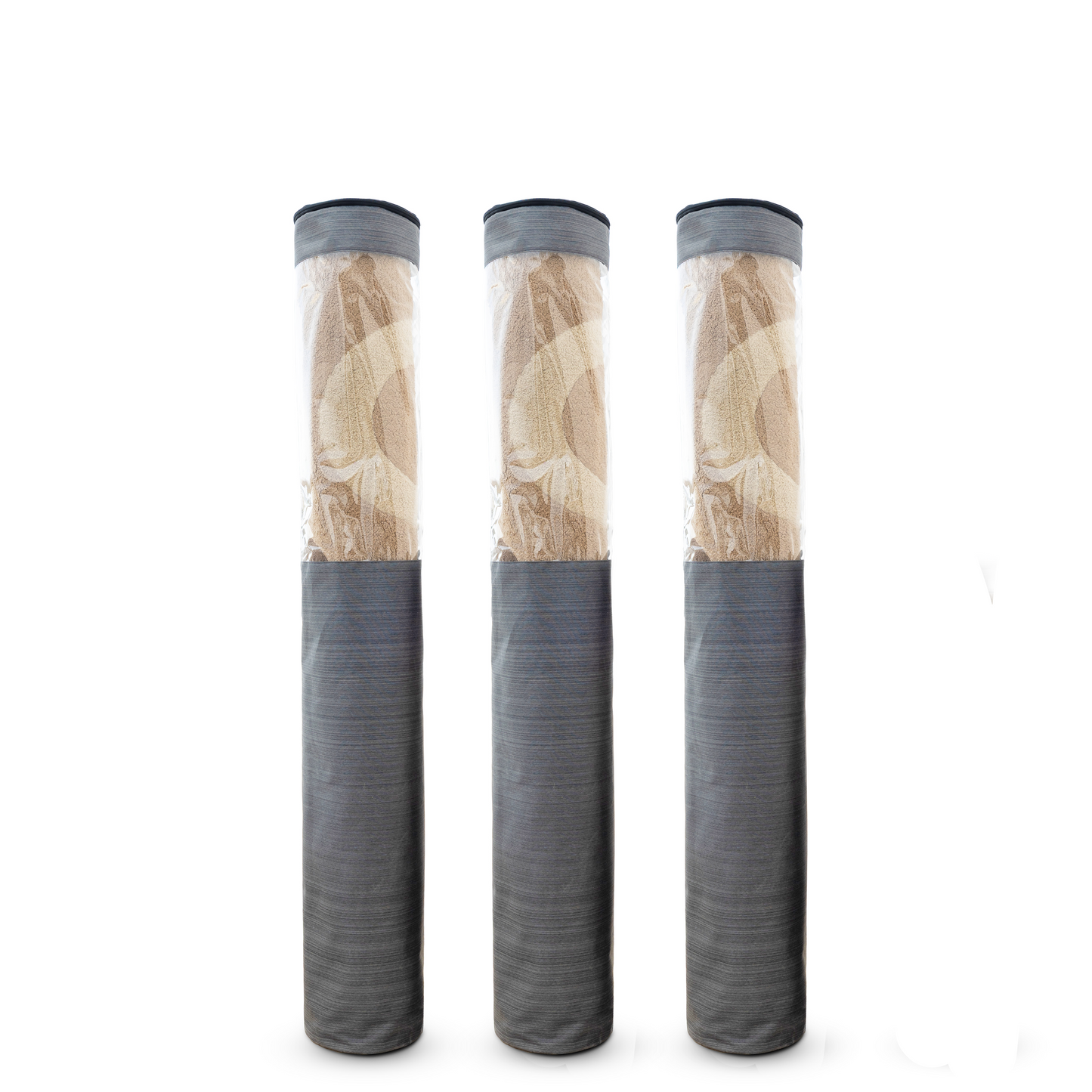 Pack de 3 Housses de rangement pour tapis RT02 - Zip&Go