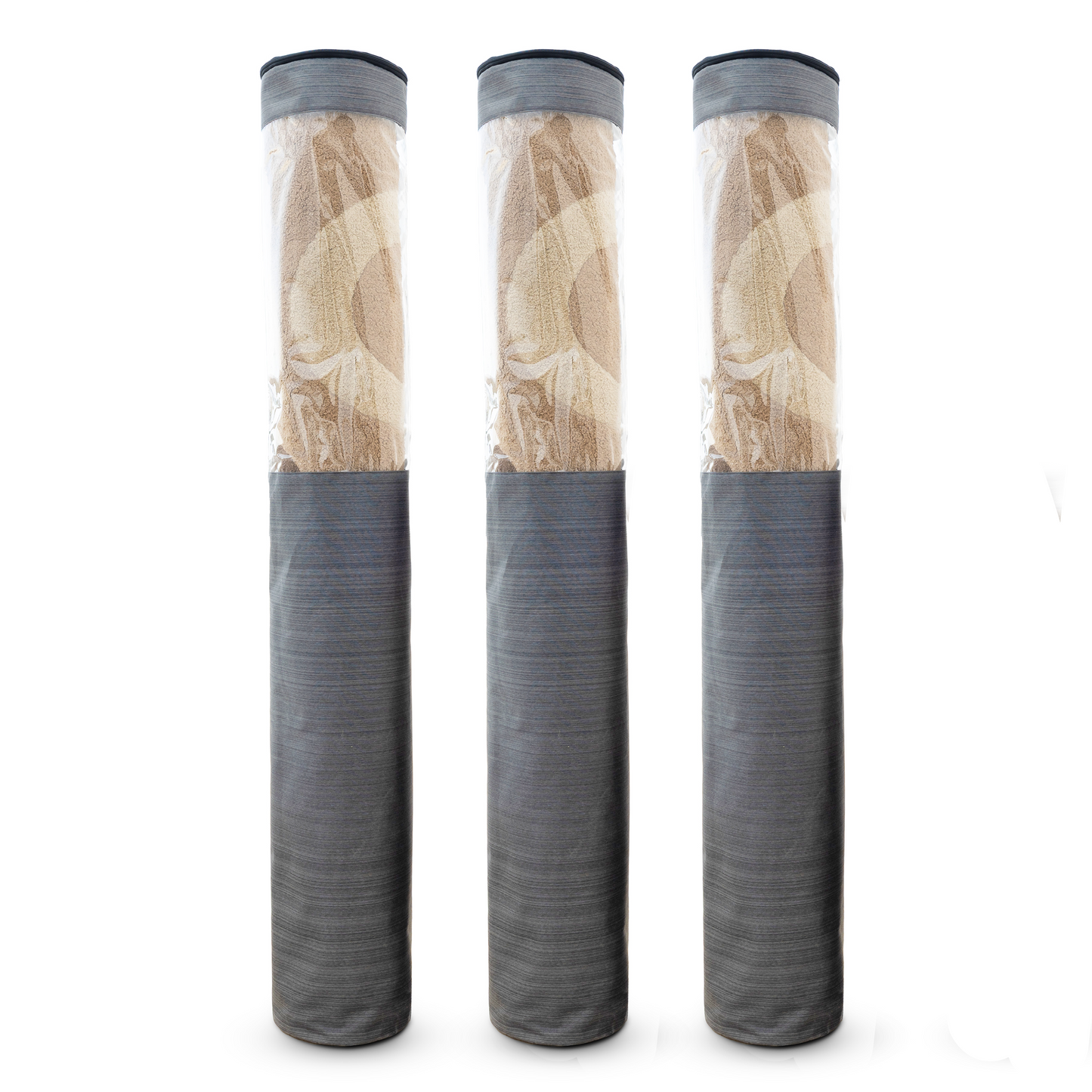 Pack de 3 Housses de rangement pour tapis RT03 - Zip&Go