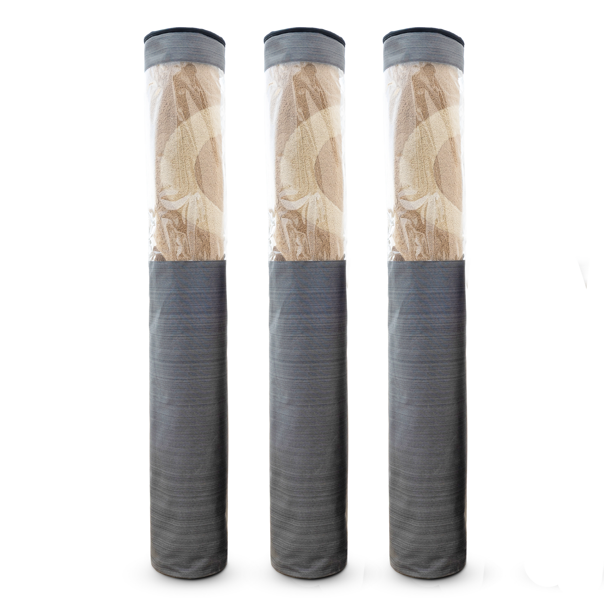 Pack de 3 Housses de rangement pour tapis RT03 - Zip&Go